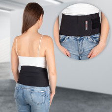 Неопреновый пояс для почек inSPORTline Neobelt - черный/XL-XXL