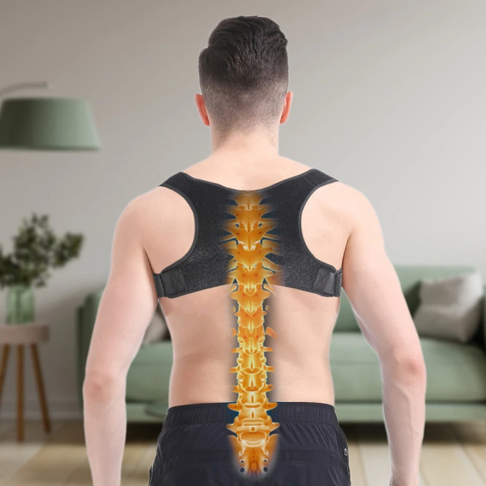 Корректор осанки ортопедический inSPORTline Postcor - черный