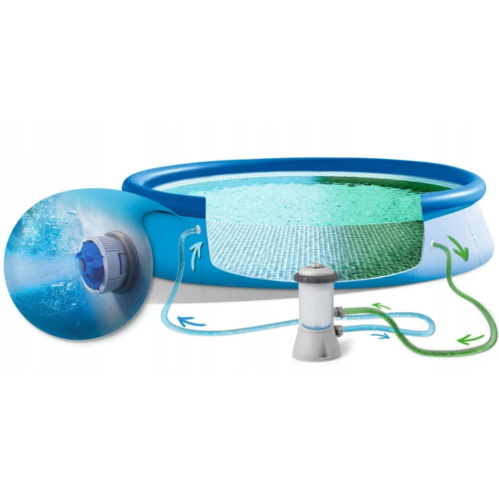 Бассейн надувной 9в1 Bestway 57274, 366 см
