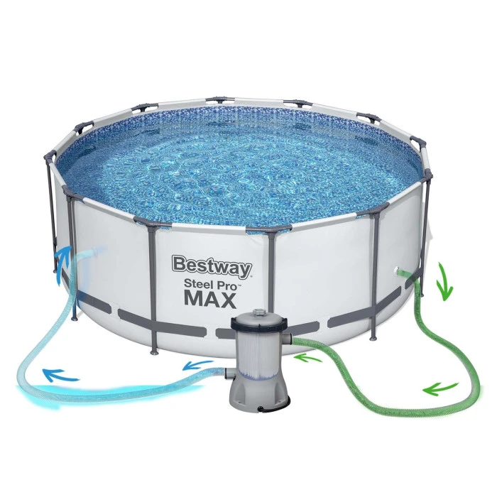 Басейн каркасний 18в1 Bestway 5618W, 396 x 122 см