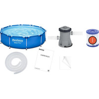 Бассейн каркасный 8в1 Bestway 56679 Steel Pro 305 см