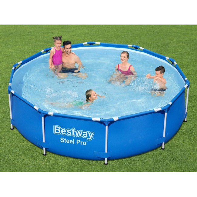 Басейн каркасний 8в1 Bestway 56679 Steel Pro 305 см