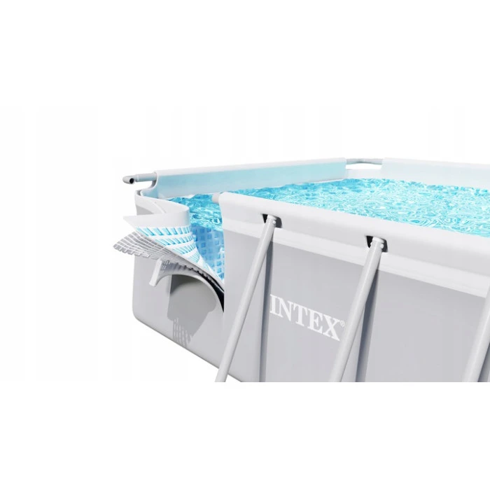 Басейн каркасний овальний 18в1 INTEX 26796, 503 x 274 x 122 см, сірий