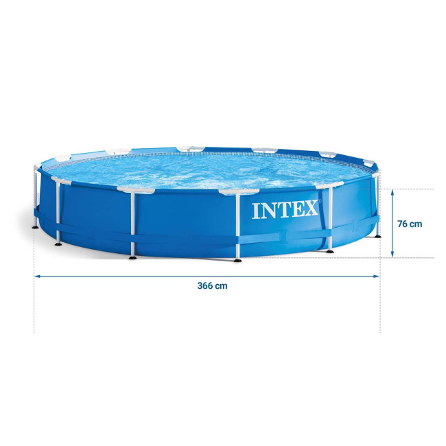 Басейн каркасний 10в1 INTEX 28212, 366 x 76 см