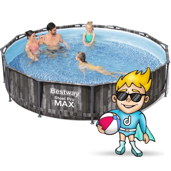 Басейн каркасний 10в1 Bestway 5614X Steel Pro Max 366 см