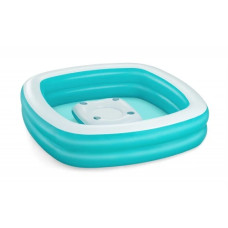 Бассейн надувной Bestway 54446 с плавающим столом Sippin' Summer 218 x 218 x 48 см