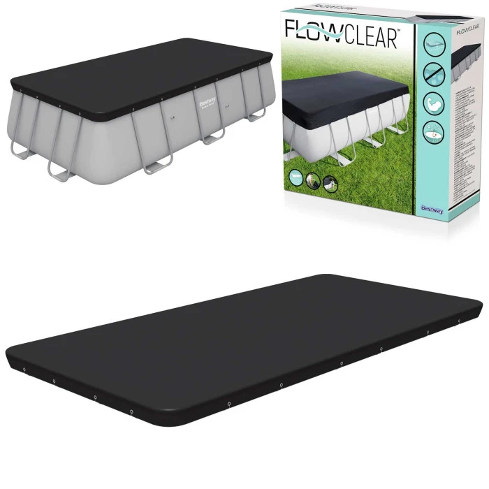 Накриття для каркасного басейну Bestway 58232 396 x 172 см