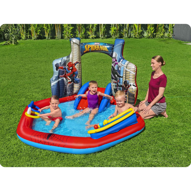Надувная игровая площадка Bestway 98793 Человек-паук 211 x 206 x 127 см