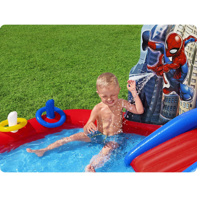 Надувная игровая площадка Bestway 98793 Человек-паук 211 x 206 x 127 см