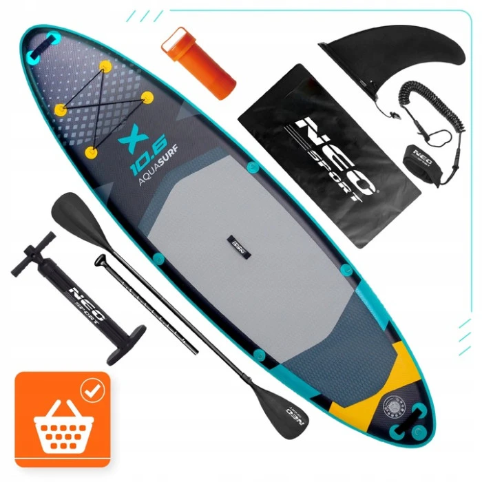 Надувная SUP доска (Сапборд) Neo-Sport 170207 Aquasurf 320 х 84 х 15 см