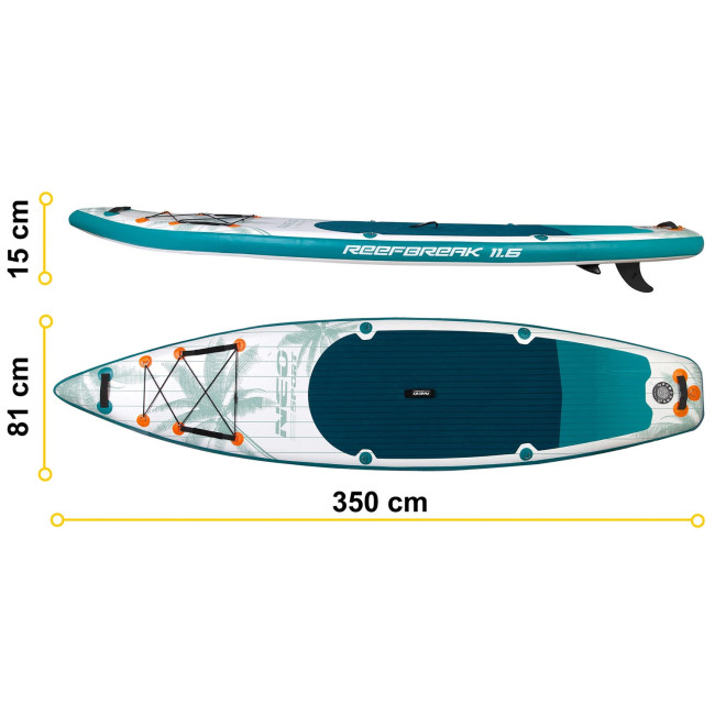 Надувная SUP доска (Сапборд) Neo-Sport 170305 Reefbreak 350
