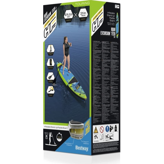 Надувная доска SUP (Сапборд) Bestway 65373 Hydro Force Aqua Excursion 381