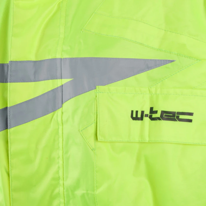 Мотокуртка Rain W-TEC Rainy - жовта-флуо/М
