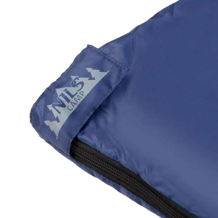 Спальный мешок NILS CAMP NC2002 серо-синий