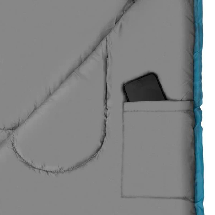 Спальный мешок размер М NILS CAMP NC2008 серо-мятный