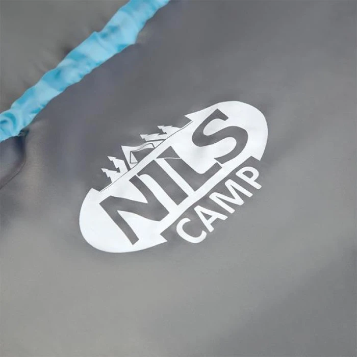 Спальный мешок размер М NILS CAMP NC2008 серо-мятный