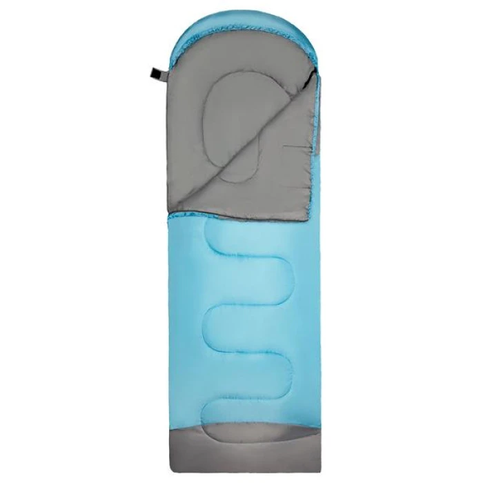 Спальный мешок размер М NILS CAMP NC2008 серо-мятный