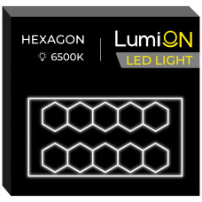 Светильник светодиодный шестиугольный LumiOn L0-3, 485 x 244 см