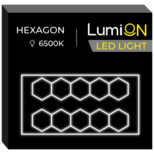 Светильник светодиодный шестиугольный LumiOn L0-3, 485 x 244 см