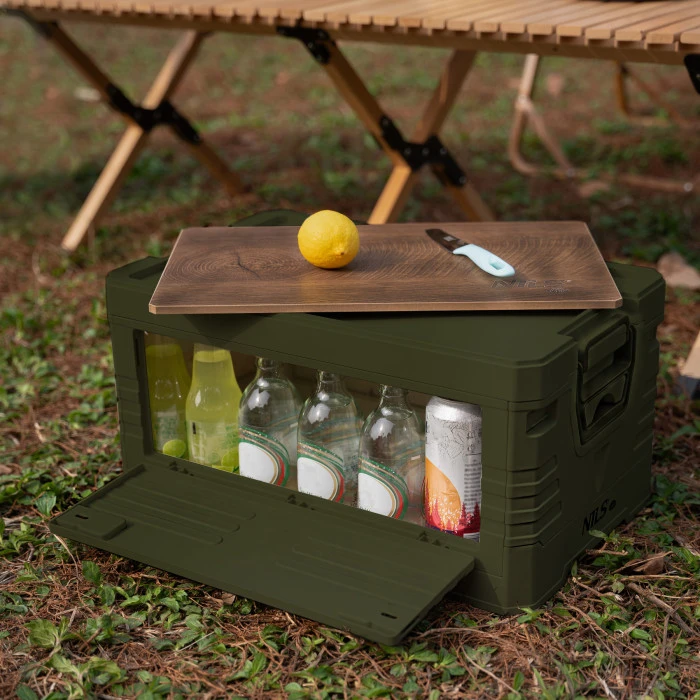 Ящик складаний 2в1 NILS CAMP NCB4002 32 л, зелений