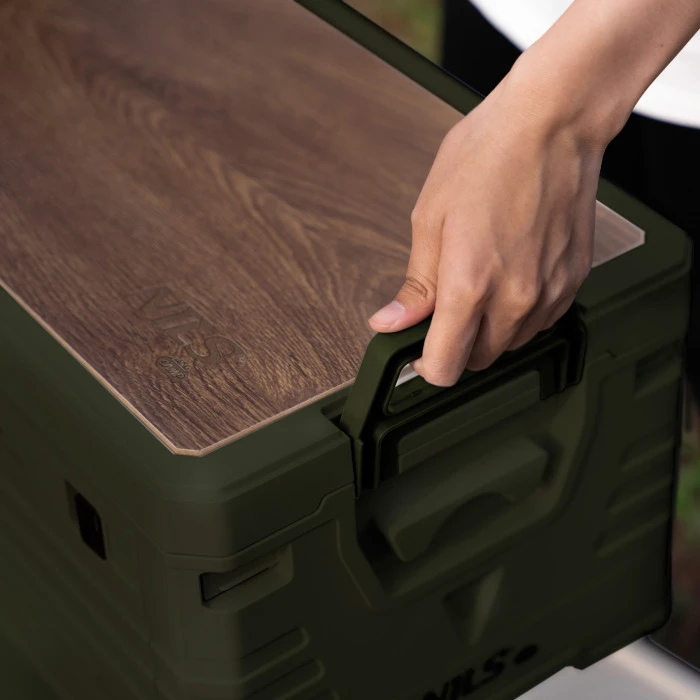 Ящик складаний 2в1 NILS CAMP NCB4002 32 л, зелений