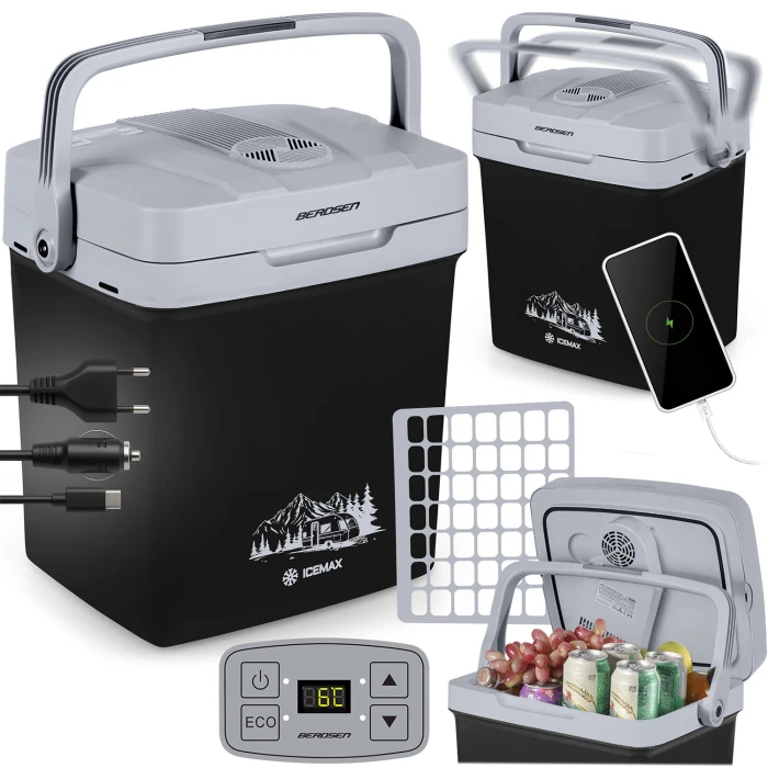 Холодильник туристичний Berdsen Icemax 26 л чорний