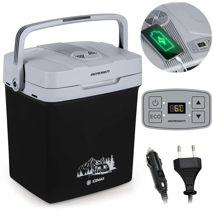 Холодильник туристичний Berdsen Icemax 26 л чорний