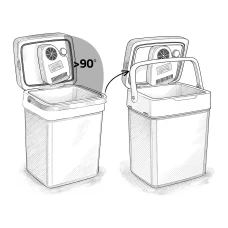 Холодильник туристический Berdsen Icemax 26 л черный