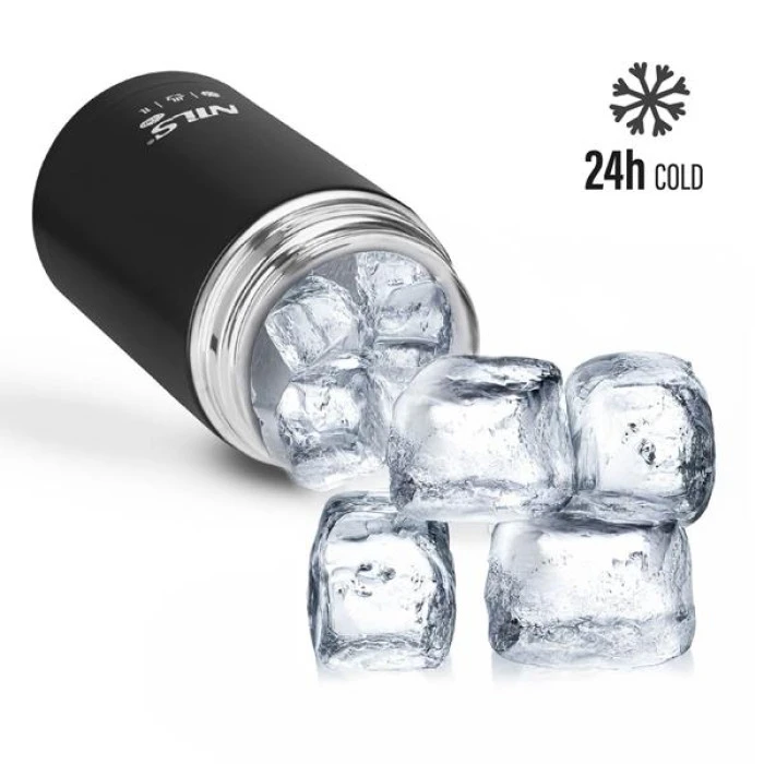 Термос для обіду NILS CAMP NC3802 1 л, чорний