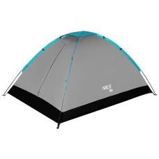 Палатка двухместная NILS CAMP NC3021, 205 х 150 х 105 см, серая
