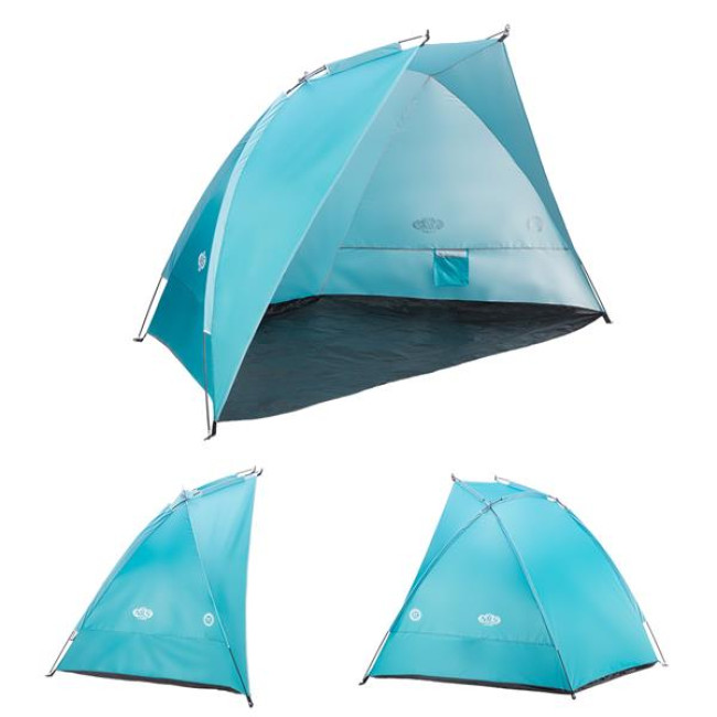 Пляжная палатка 260х120х120 NILS NC8030 бирюзовая