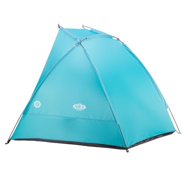 Пляжная палатка 260х120х120 NILS NC8030 бирюзовая