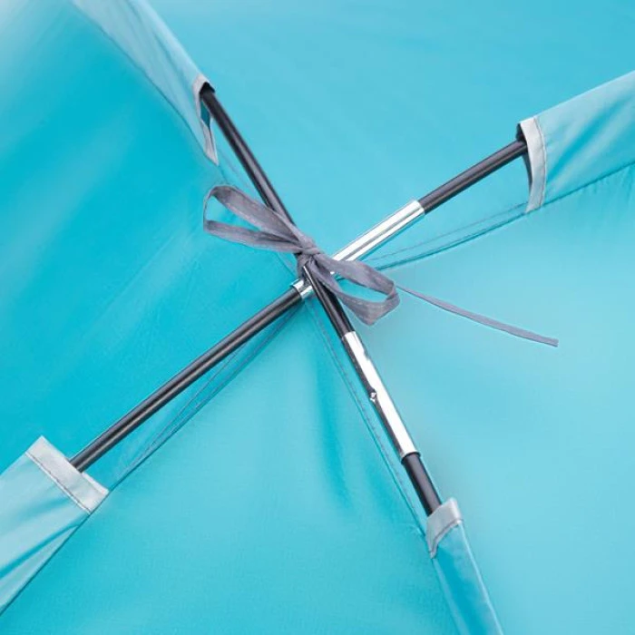 Пляжная палатка 260х120х120 NILS NC8030 бирюзовая