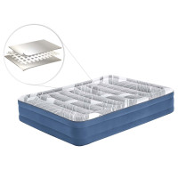 Надувной матрас Bestway 6712Y 203x152 см, сине-серый