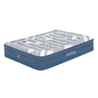 Надувной матрас Bestway 6712Y 203x152 см, сине-серый