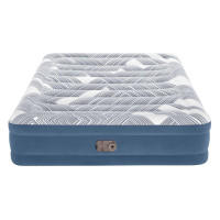 Надувной матрас Bestway 6712Y 203x152 см, сине-серый