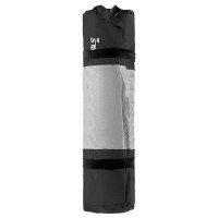 Килимок самонадувний NILS CAMP NC4340, 195 х 60 х 5 см - чорно-сірий