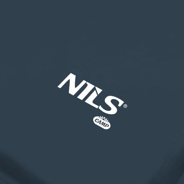 Коврик двухместный самонадувающийся с подушкой NILS CAMP NC4060, 186 х 130 х 3 см - серый