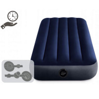 Матрас надувной Intex 64756 191x76x25 см, синий