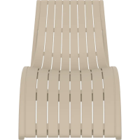 Шезлонг Siesta Slim, бежевый