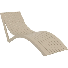 Шезлонг Siesta Slim, бежевый
