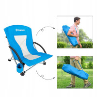 Раскладное кресло для кемпинга KING CAMP Blue – низкое