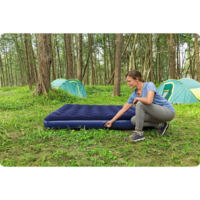 Матрас надувной Bestway 67004 203x183 см, синий