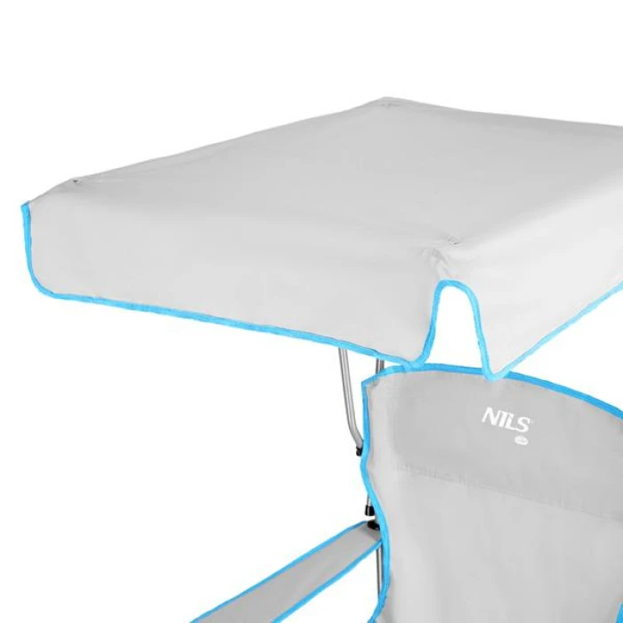 Кресло складное NILS CAMP NC3087, серое