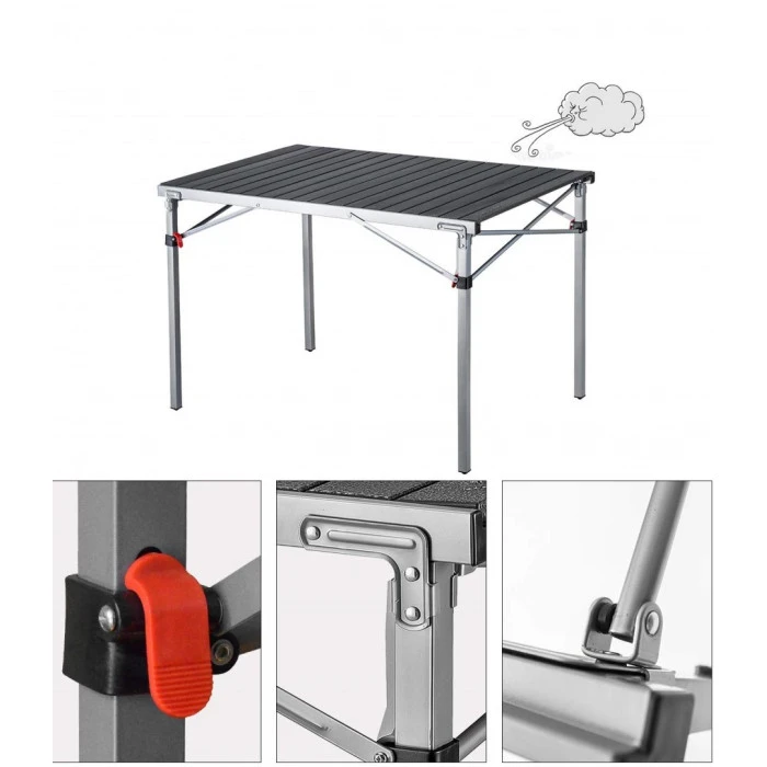 Раскладной кемпинговый стол KING CAMP для 4-6 человек 100 x 70 см