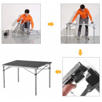 Раскладной кемпинговый стол KING CAMP для 4-6 человек 100 x 70 см