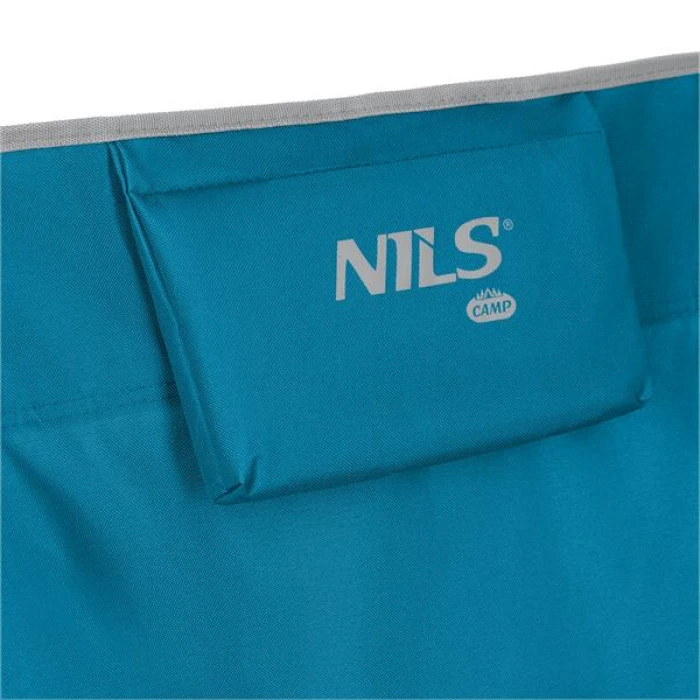 Кресло для кемпинга NILS CAMP NC3306, сине-серое
