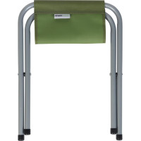 Стіл кемпінговий розкладний Enero і 2 стільці 80 x 60 x 70 см - зелений