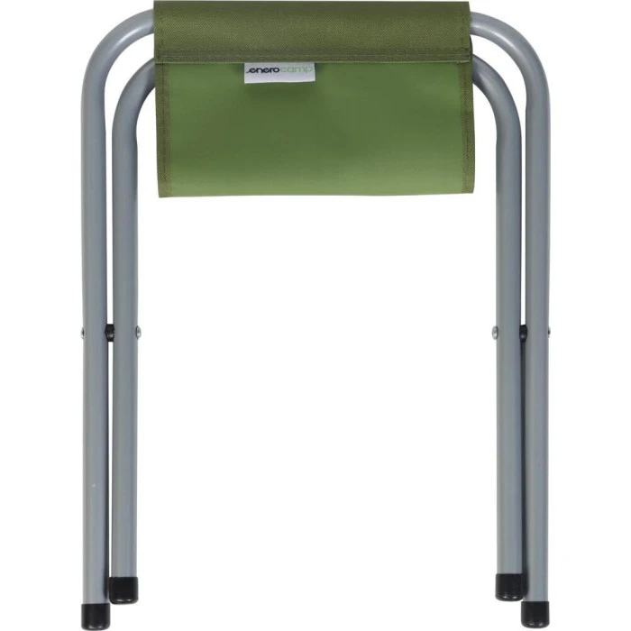 Стіл кемпінговий розкладний Enero і 2 стільці 80 x 60 x 70 см - зелений