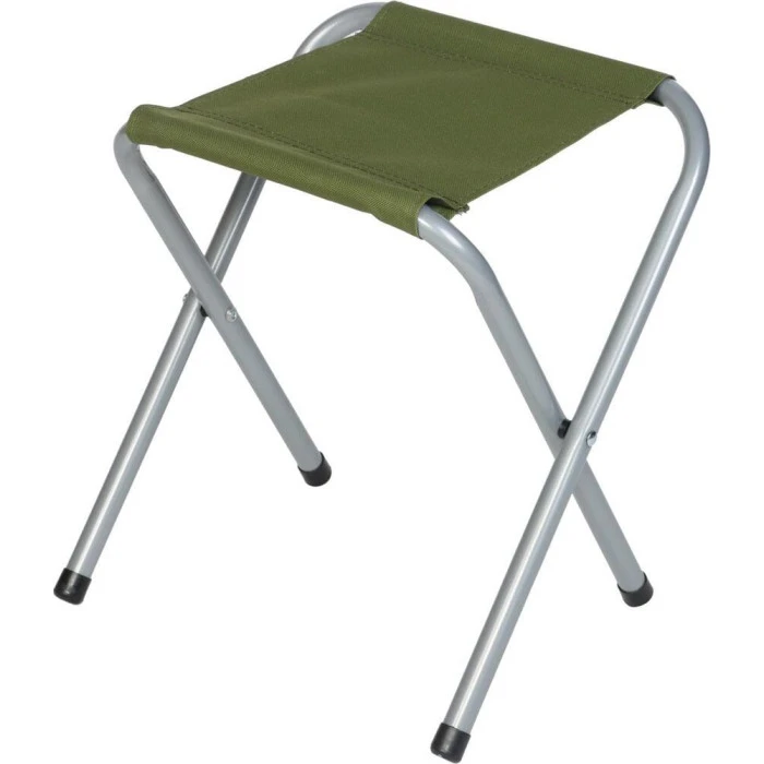 Стіл кемпінговий розкладний Enero і 2 стільці 80 x 60 x 70 см - зелений